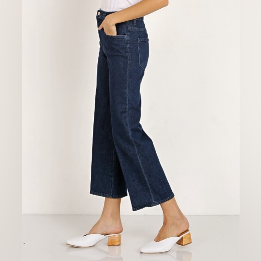 Jbrand Joan High Rise Crop jeans dark tone